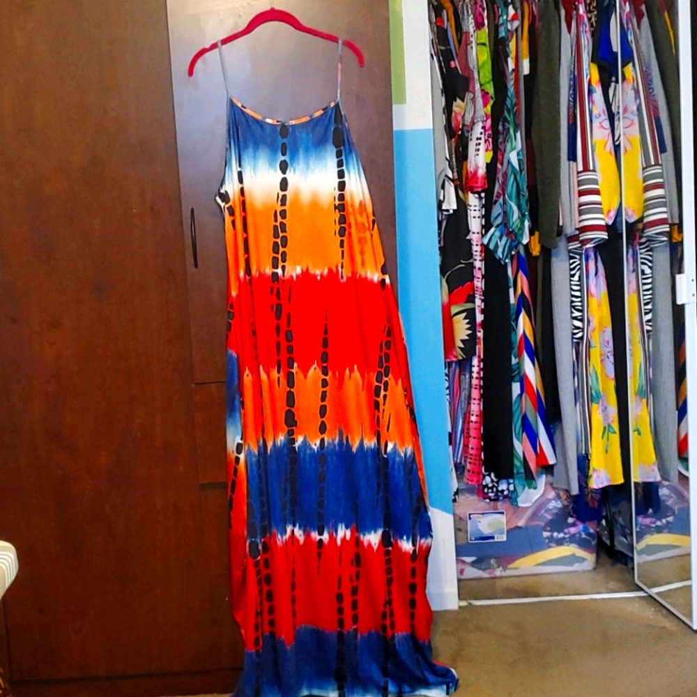 Tie Dyed Summer Dress